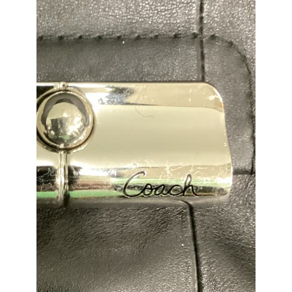 Vintage Coach Purse Women’s One Size F16808 Kristin Hobo Shoulder Bag Black - Picture 9 of 11